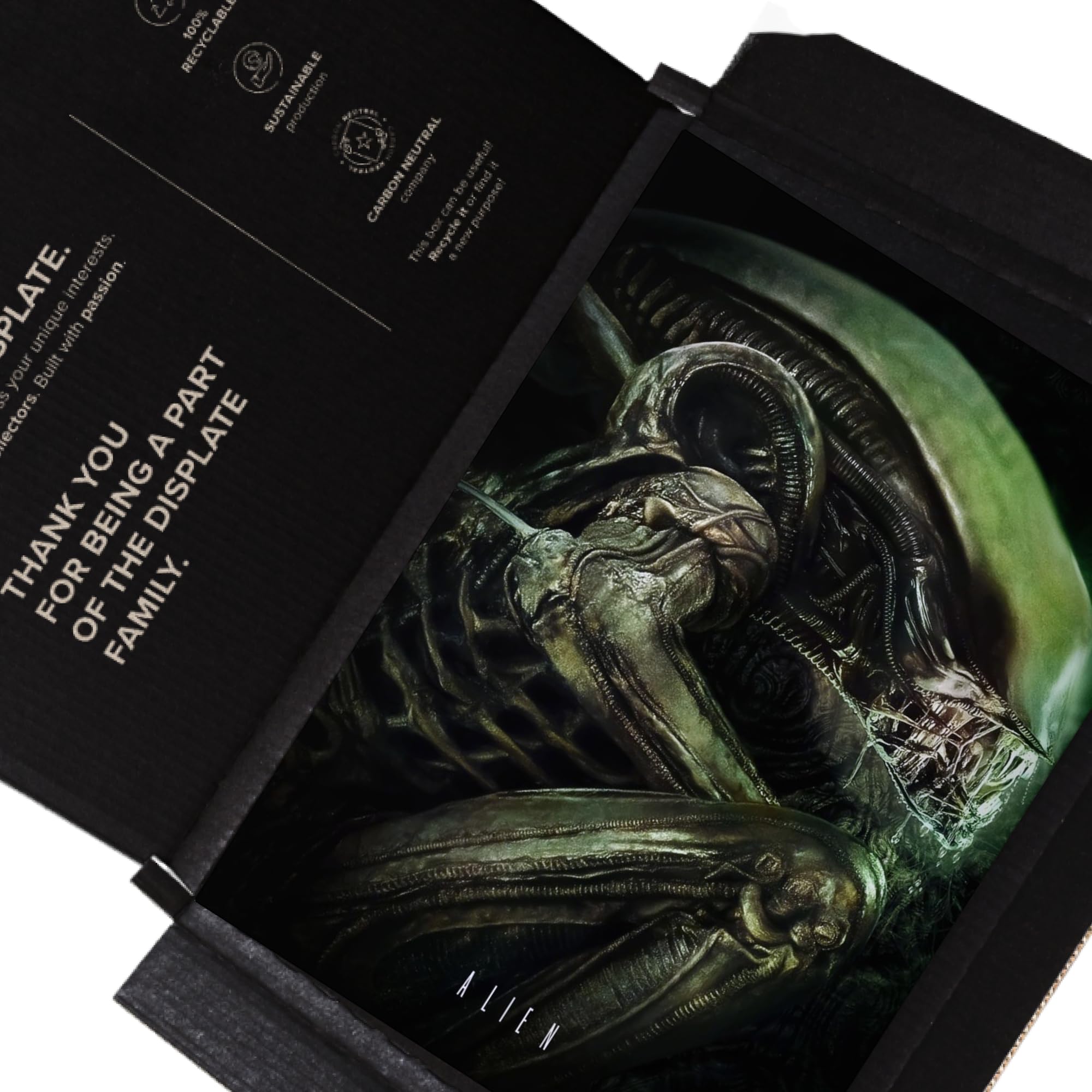 Amazon.com: Displate Official Alien Metal Poster Magnetic Mounting
