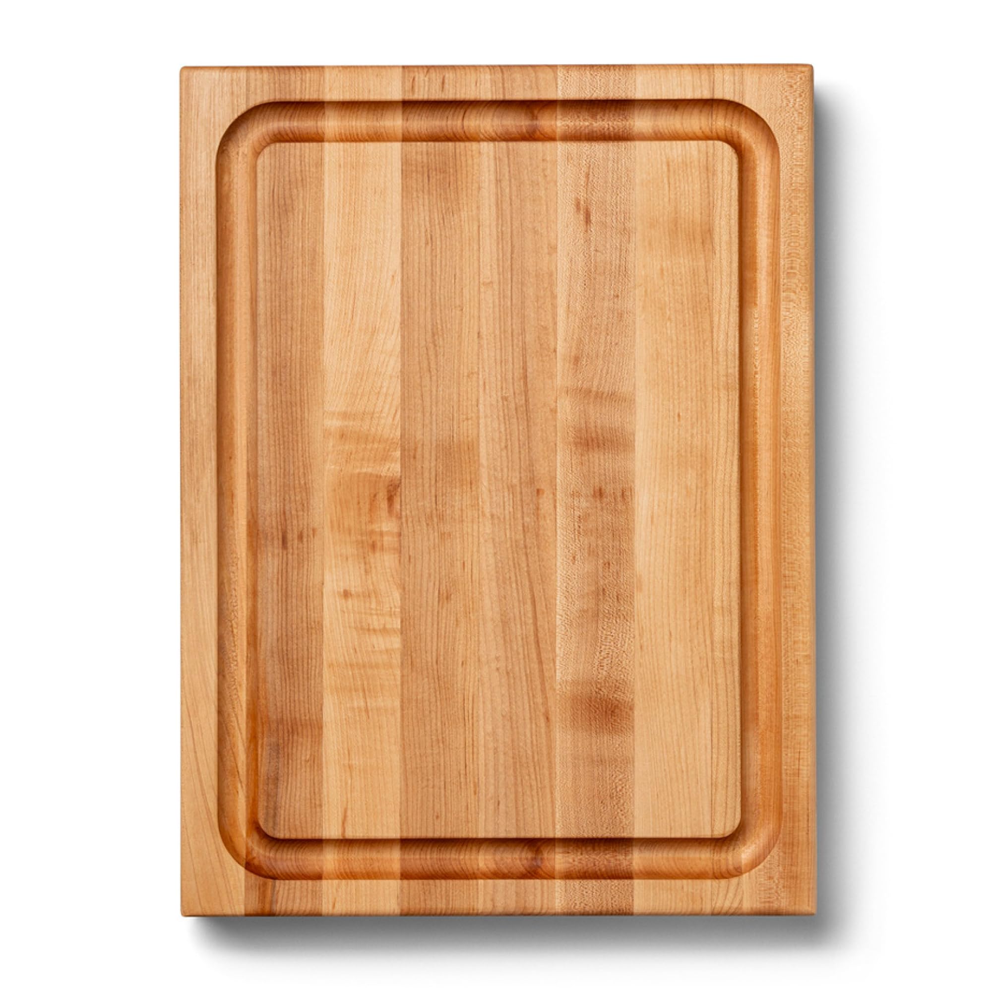 Boos Block Pro Chef-Groove - Ranura Para Jugo - Reversible - 51 x 38 x 6 cm | Tabla Cortar Cocina Profesional - Tabla Madera Cocina Grande