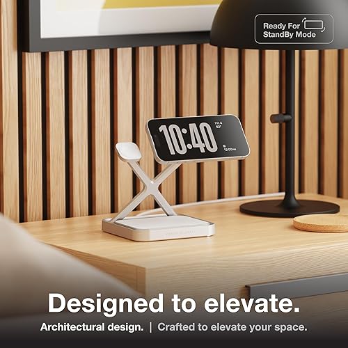 Miniatura 5 de NOCO XGrid XDS3 soporte de carga inalámbrico 3 en 1 - Estación de carga para iPhone, Apple Watch y AirPods - Compatible con MagSafe, certificado Qi2