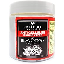 Anti-Cellulite Creme mit schwarzem Pfeffer Cellulite-Entferner straffend und straffend perfekt f r die Anti-Cellulite-Behandlung Massage f r Beine Po Oberschenkel Bauchfett