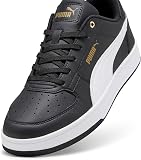 Puma Unisex Adults Puma Caven 2.0 Sneakers, Puma Black-Puma White-Gold, 13 UK - 8