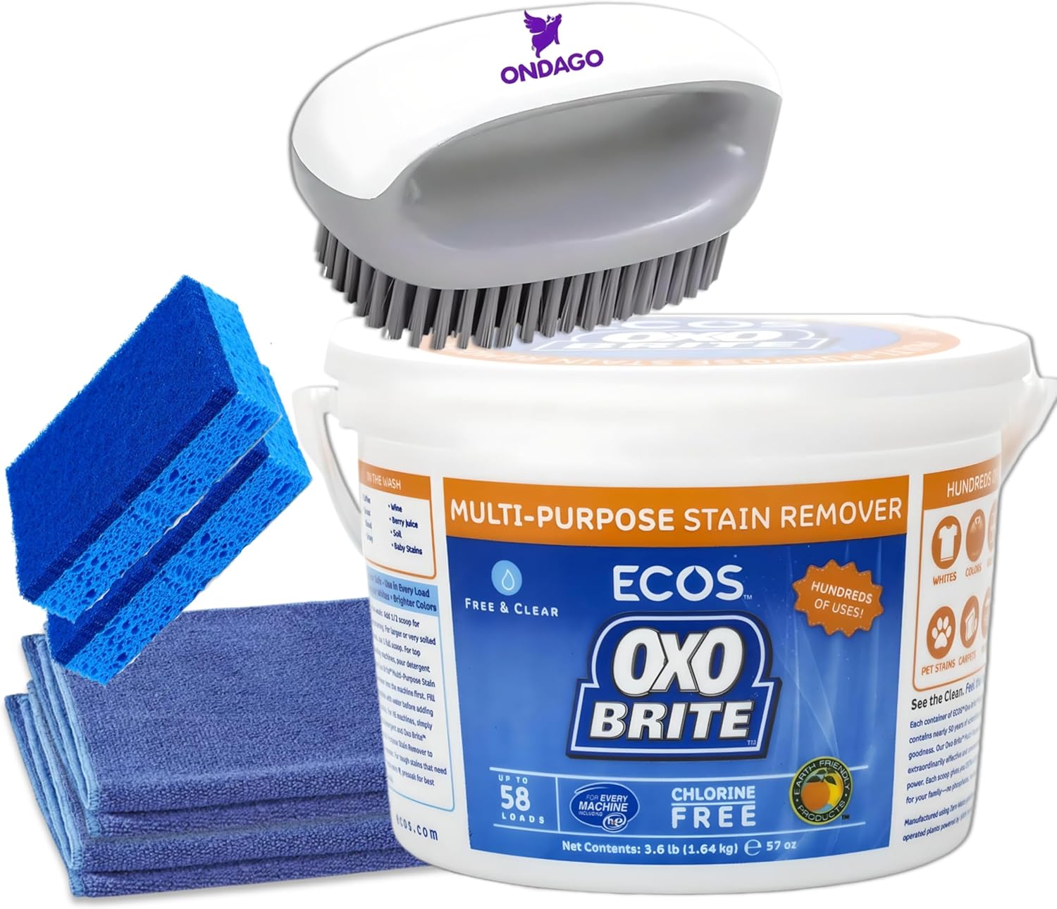 ONDAGO ECOS OxoBrite, ColorSafe Whitener & Brightener