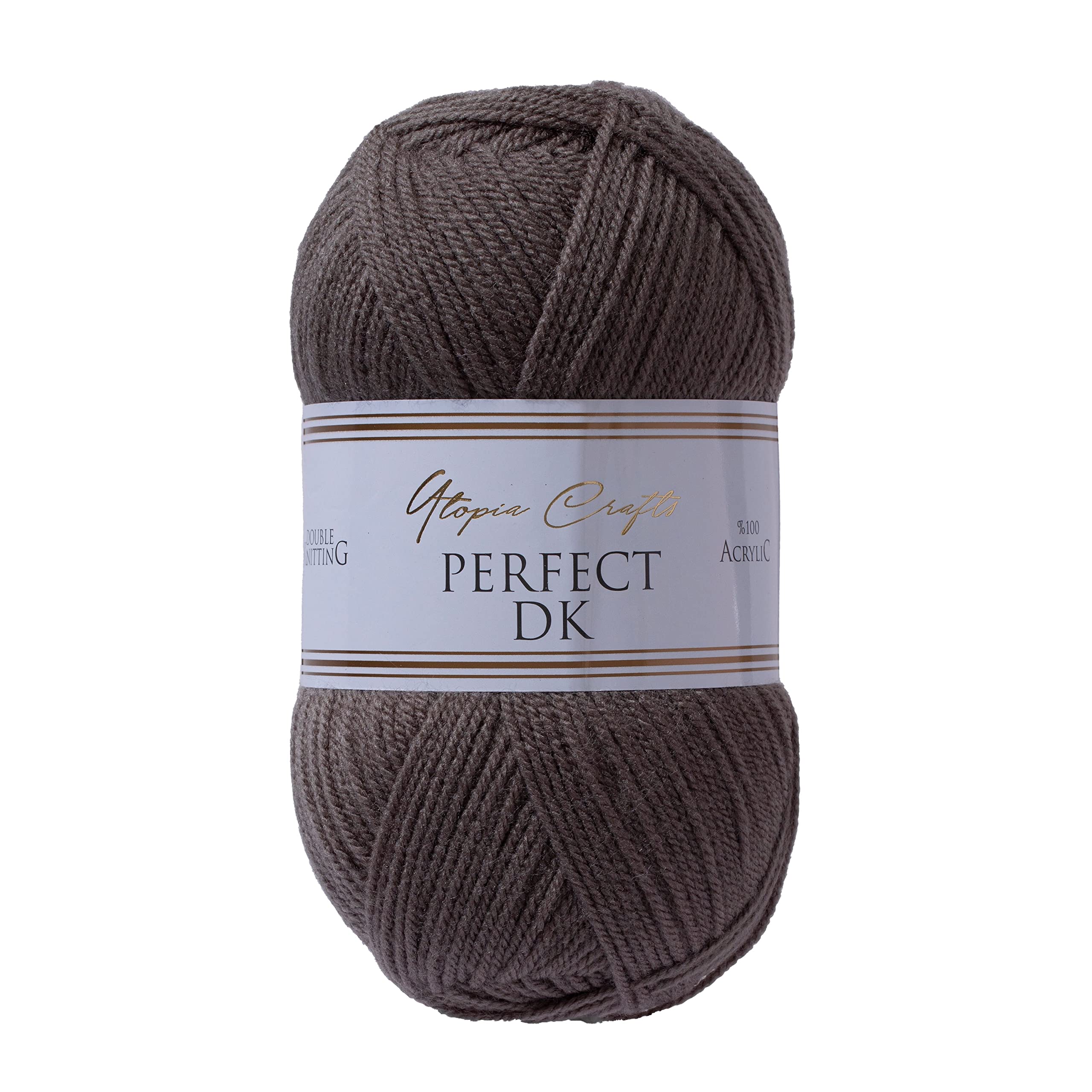 Utopia Crafts DK Double Knitting Yarn 100g (1, White) — view 10