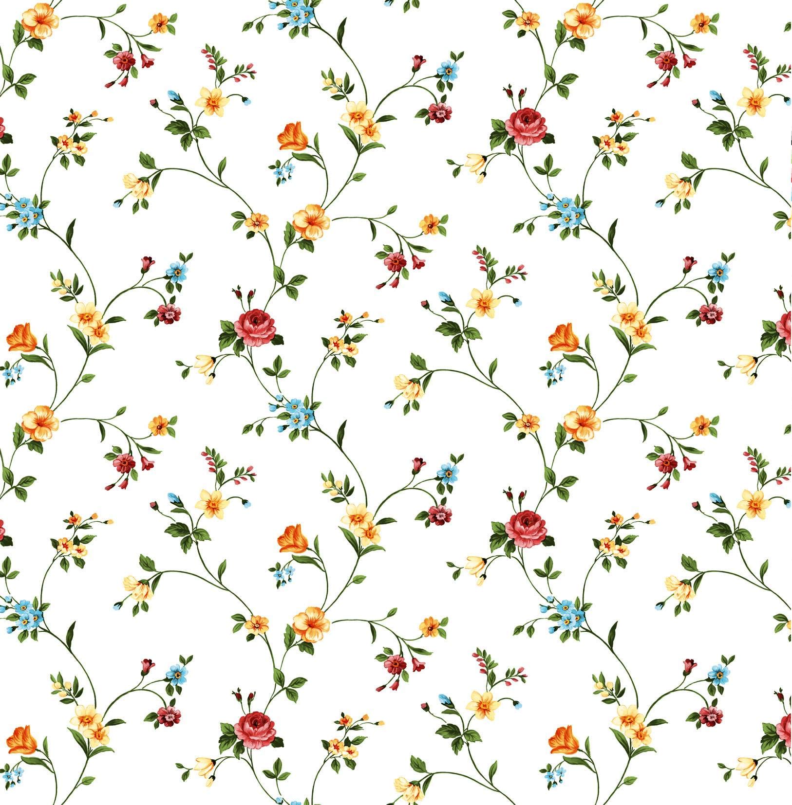Transparente Folie Schutzfolie Schutztischdecke 0,15 mm Blumen Bunt Rechteckig 100 x 500 cm, abwaschbare Tischdecke, wasserabweisend