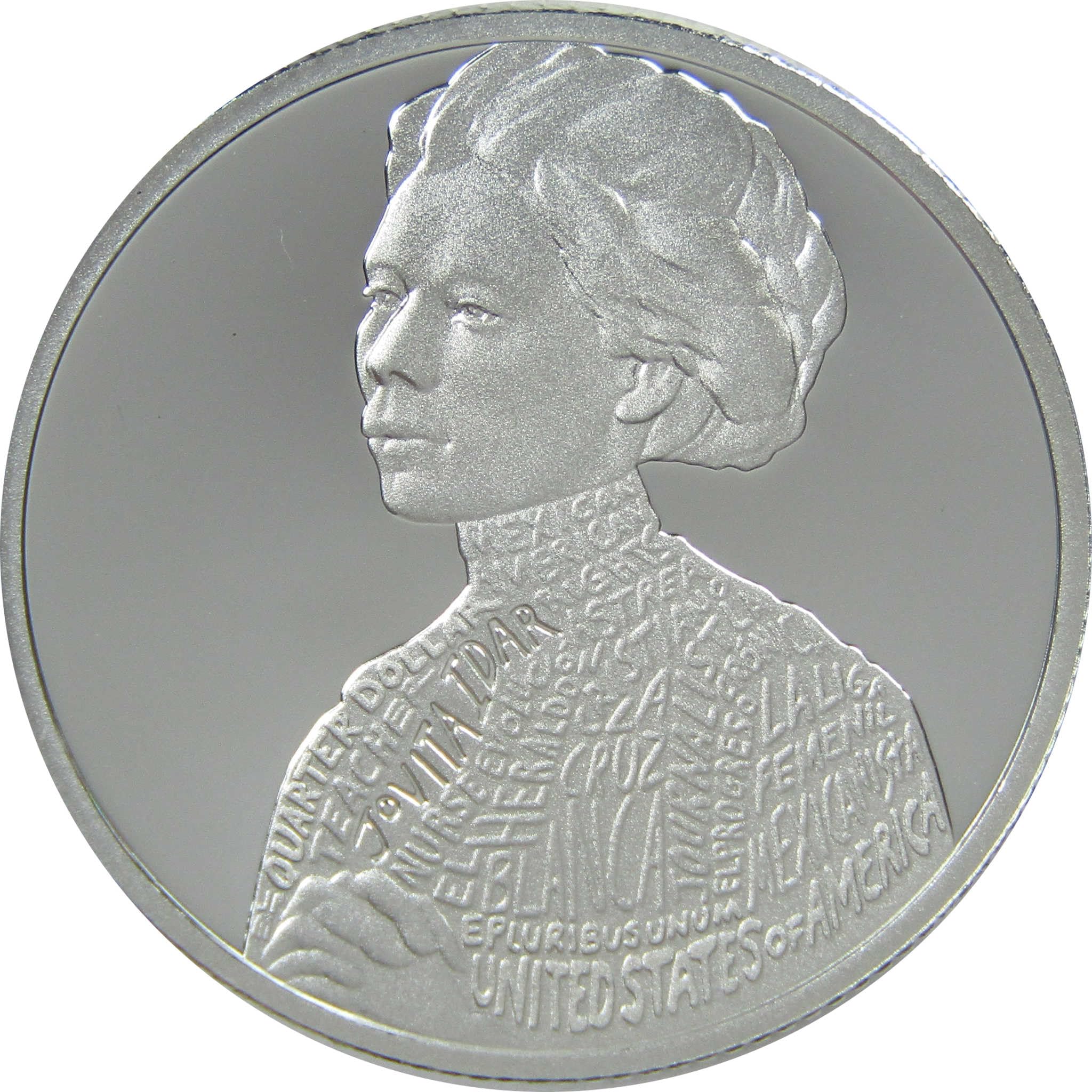2023-S Jovita Idar American Women Silver Quarter - Gem Proof DCam, 99.9% Silver