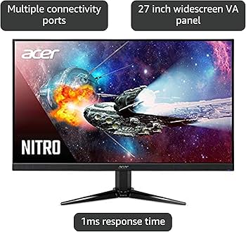 Acer QG271 Emblix 27インチモニター 本体 Amazon.co.jp: Acer Nitro QG271 bipx 27インチ フルHD (1920 x 1080