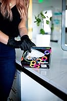 Vista 2 de FRAMAR Capas desechables para cortar el cabello, protege a los clientes, capas y sillas desechables para peluquería, capa de tinte para el cabello