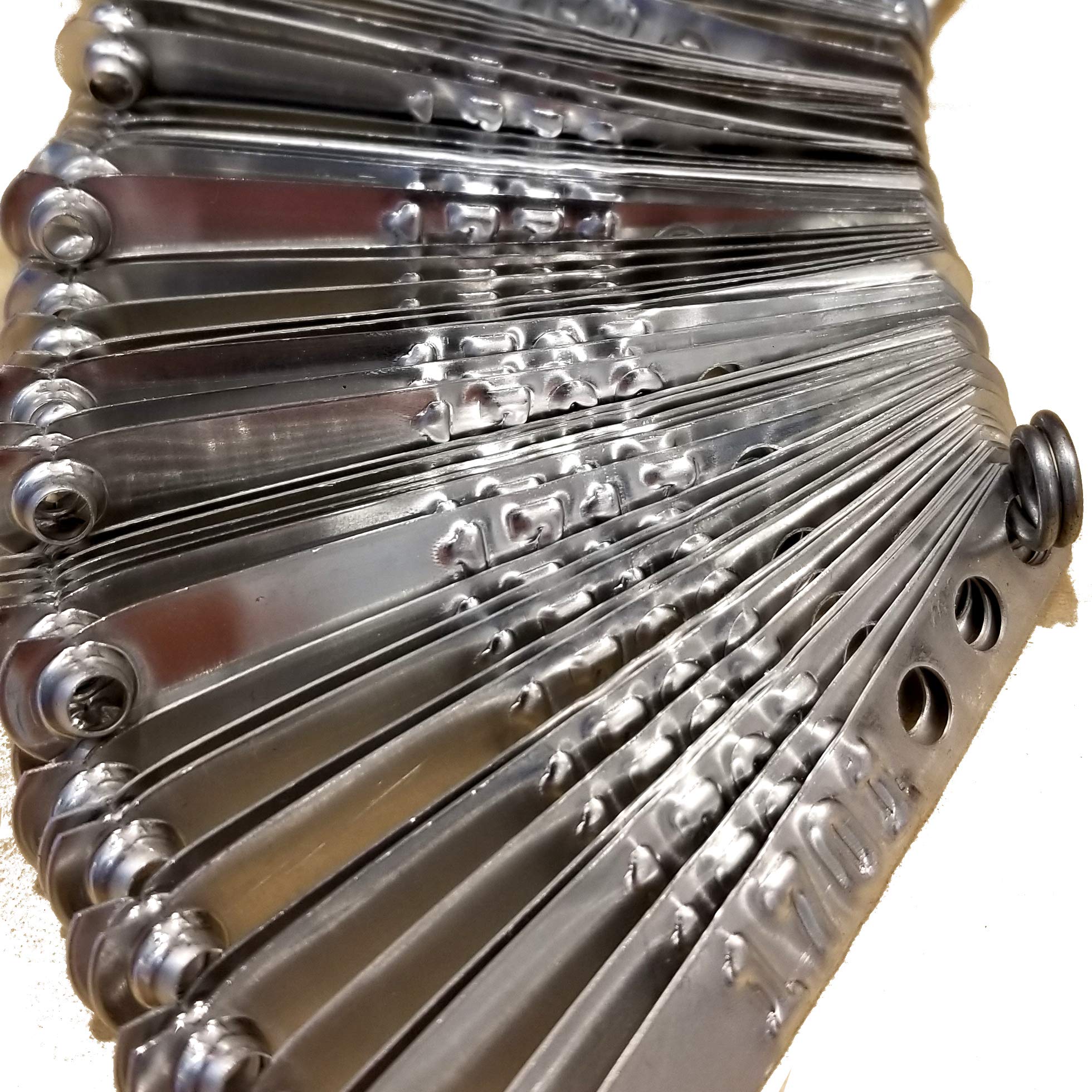 Leg Bands NOT Stamped Aluminum Chicken Poultry Duck Leg Identification Rings (1000, Silver)