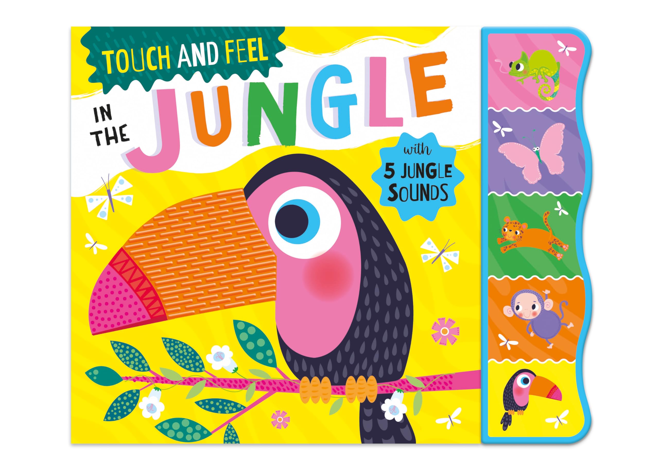 Touch & Feel in the Jungle (Touch & Feel Sound Books)
