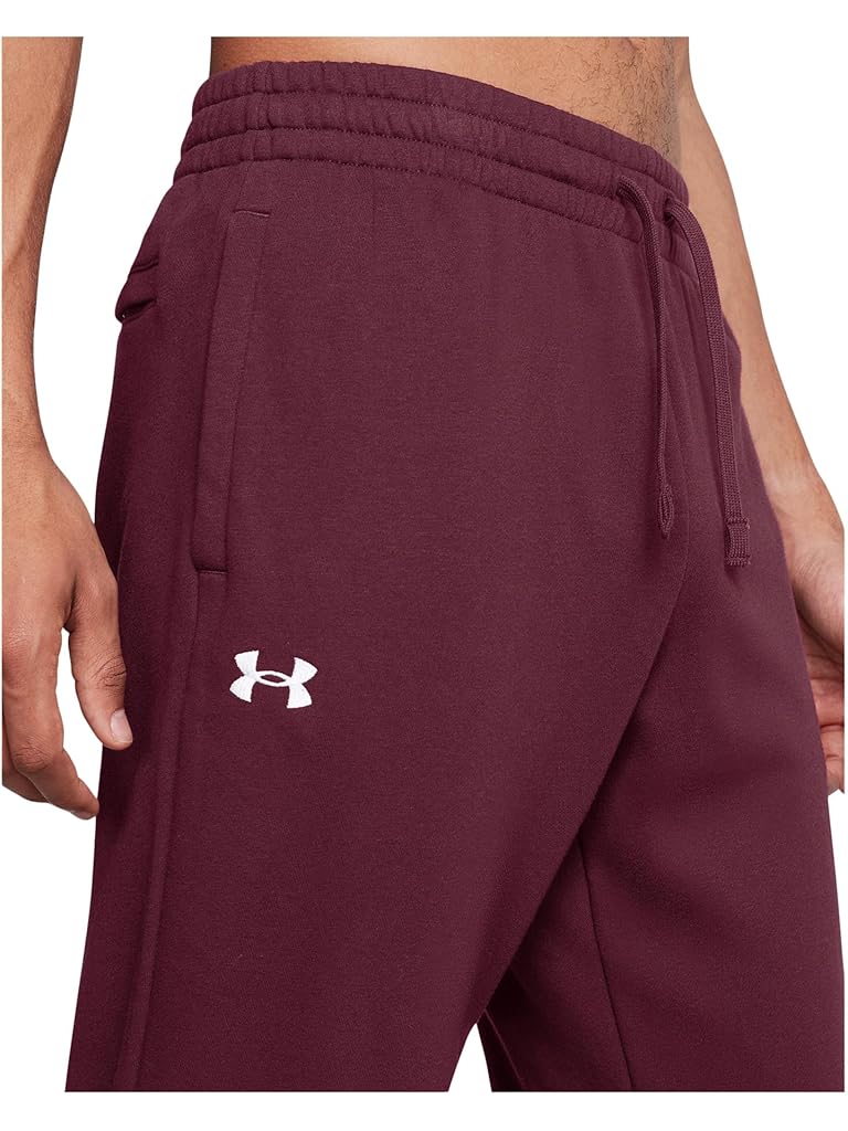 Burgundy Under Armour Rival Fleece Joggers