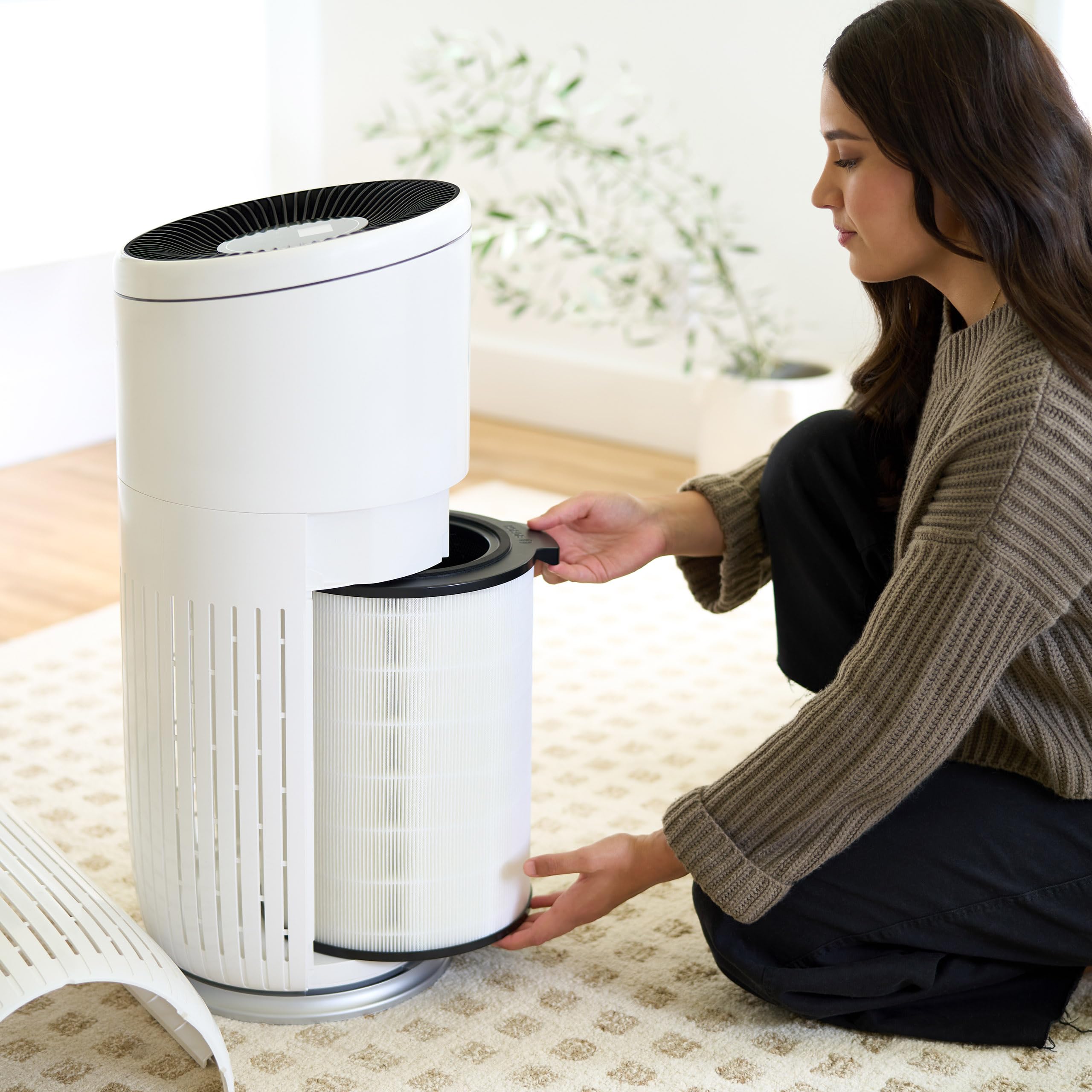 Bosch Oryginalny Filtr Air 6000(i), Oczyszczacz powietrza | Filtr 3 w 1 z warstwą HEPA i filtrem węglowym, Przeciwko zanieczyszczeniom, wirusom, bakteriom, pyłkom, sierści, kurzowi itp.
