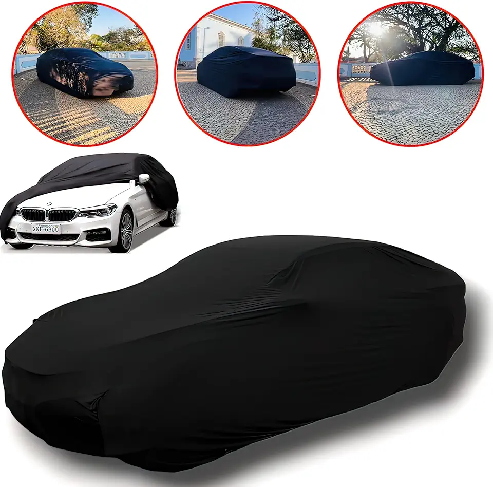 Capa Para Cobrir Carro Tecido Lycra Helanca Protege Contra Poeira Sol Riscos (Corolla)