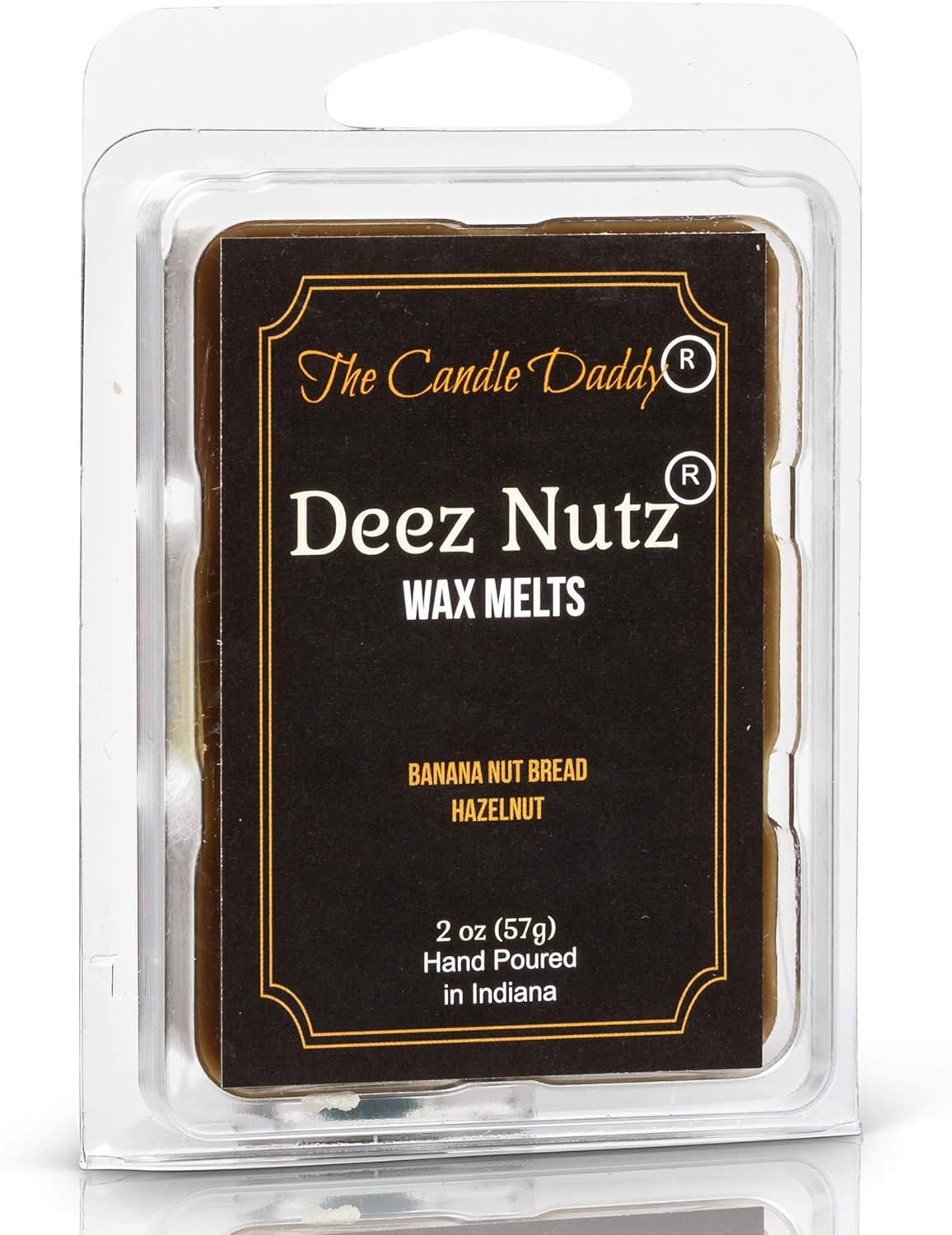 The Candle Daddy Deez Nutz Funny Banana Nut Bread Scented Melts
