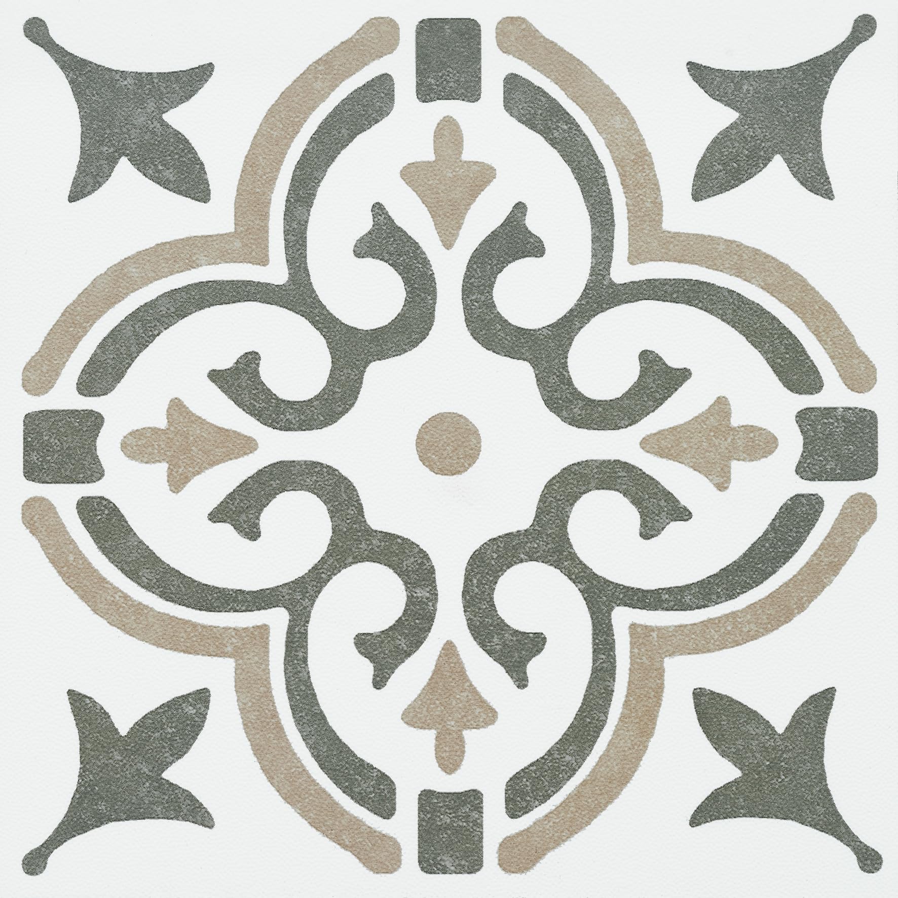 D-C-FixSelf Adhesive Wall Tile Jamila Olive15Cm X 15Cm / Pack Of 6 from B&Q