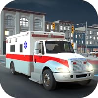 City Ambulance Obstacle Course Driving Challenge