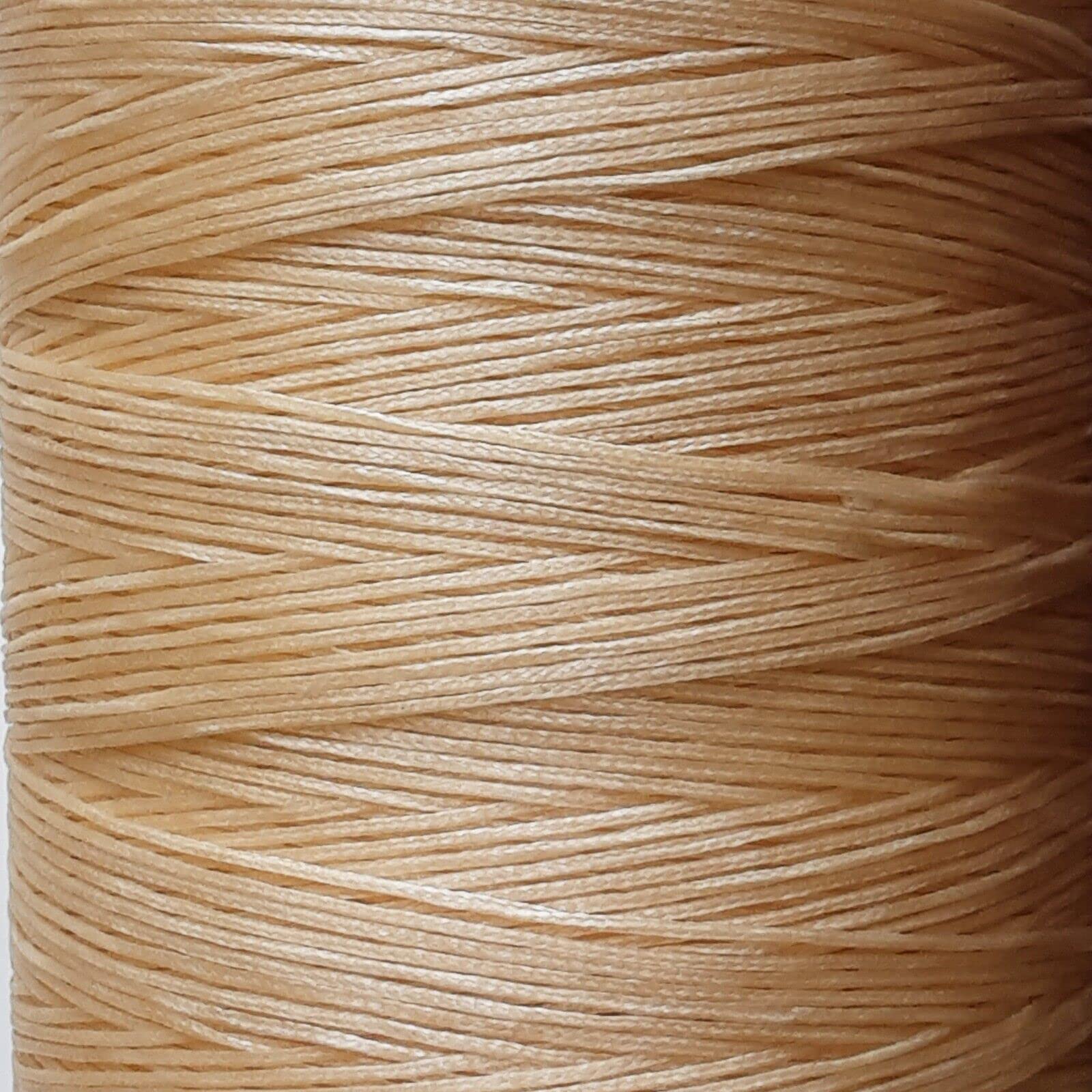 1mm Waxed Nylon Cord 5m for Craft Art Jewellery Bracelet Strong & Durable (Ivory)
