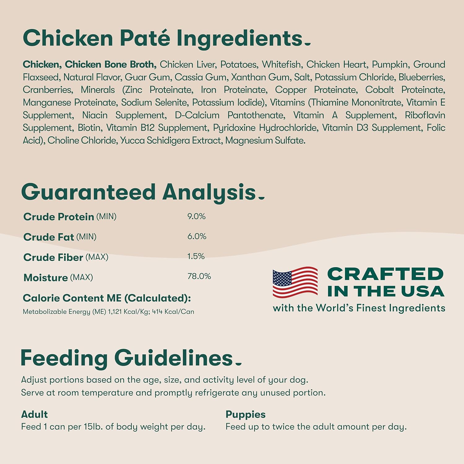 Jinx Premium Wet Dog Food Cans, Variety Pack - Salmon & Chicken Pate - Grain-Free Canned Dog Food Pate & Topper with Real Ingredients & No Fillers - All Life Stages, Breeds & Sizes - 12-Pack, 13 Oz