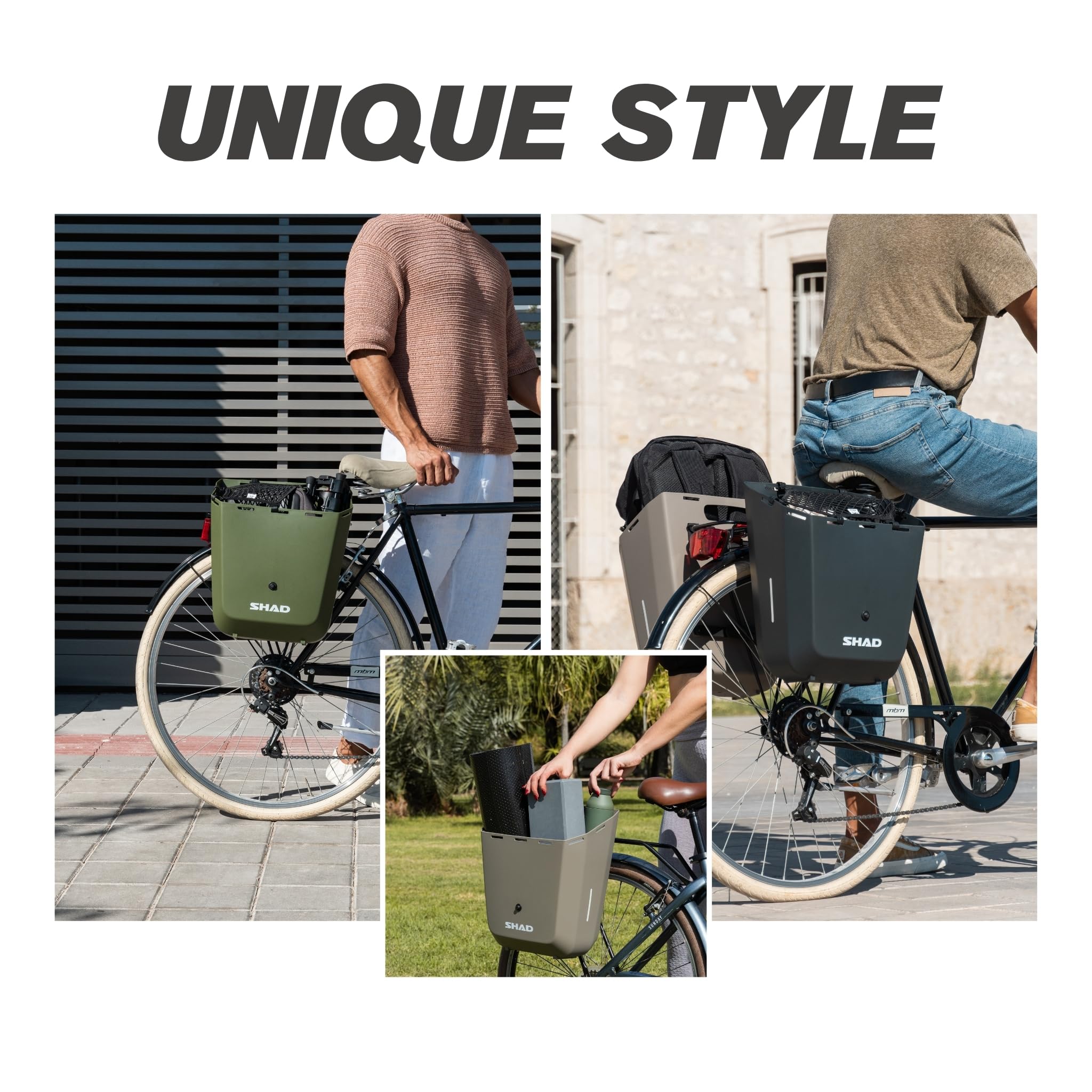 SHAD Daily Bike Box 20L - Borsa Rigida Rimovibile Per Bicicletta Con Attacco KLICKfix Korbfix - 2
