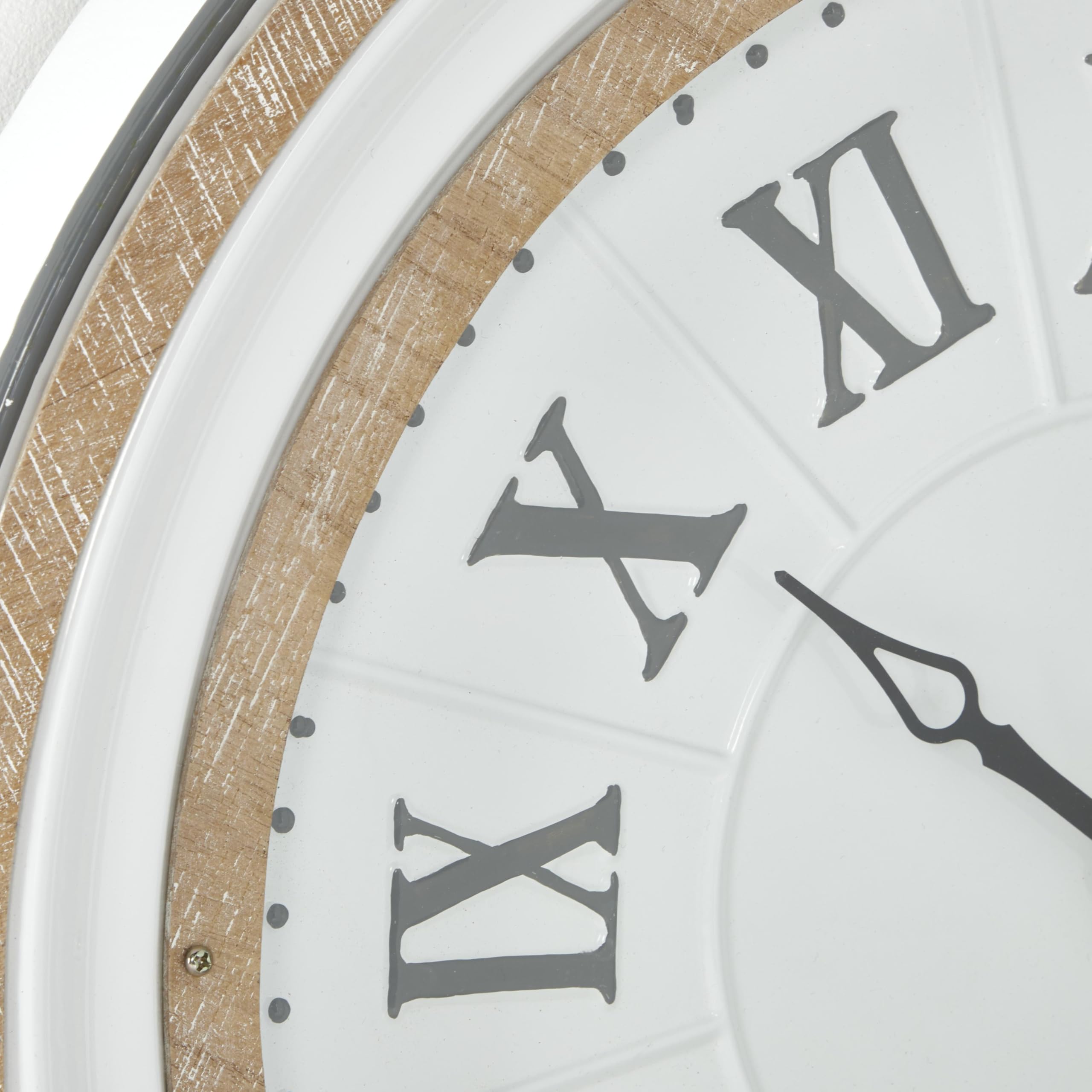 Amazon.com: Deco 79 Metal Decorative Wall Clock for Home and Room