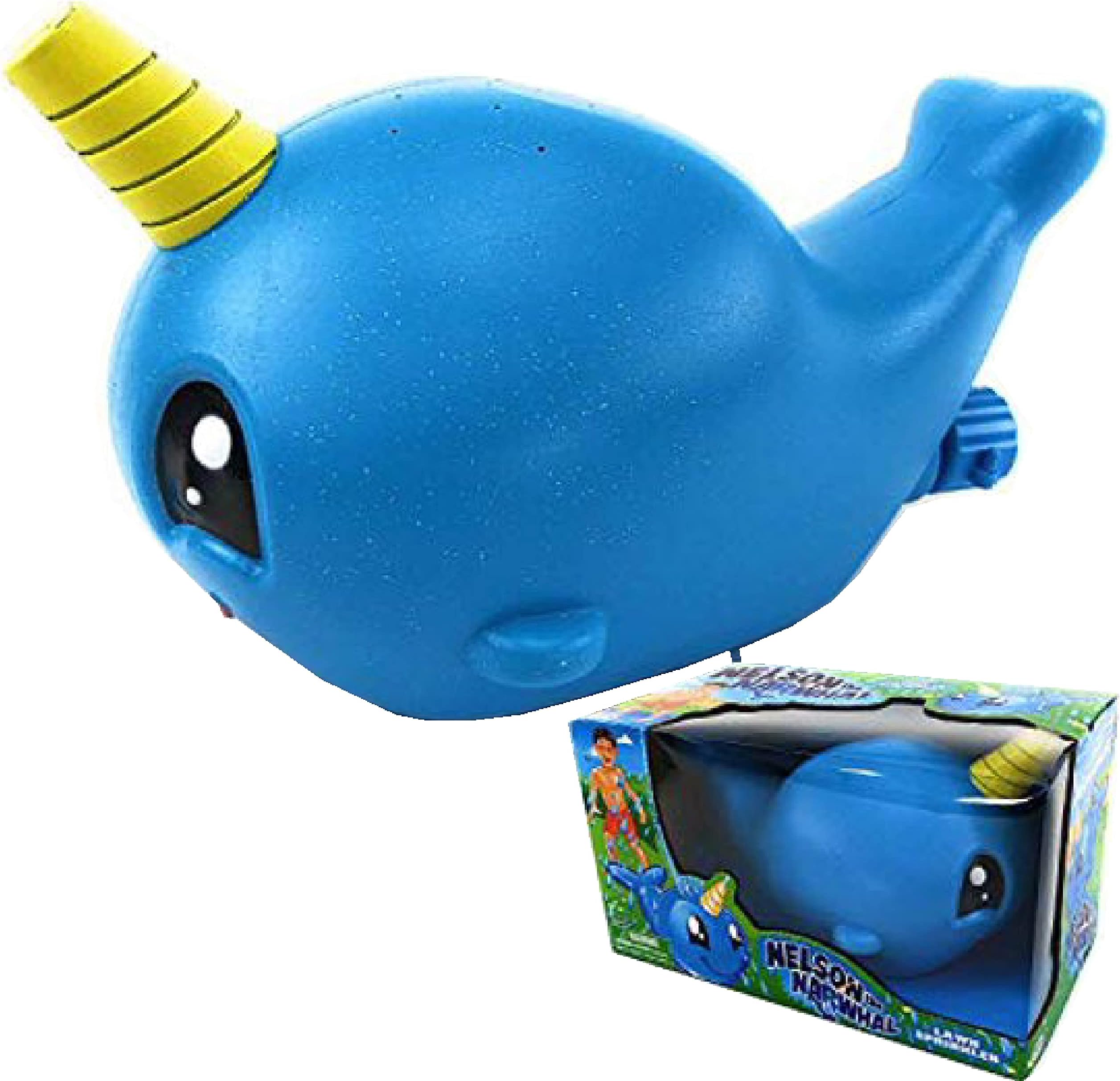 Nelson The Narwhal (Blue Unicorn of The Sea) Water Sprinkler