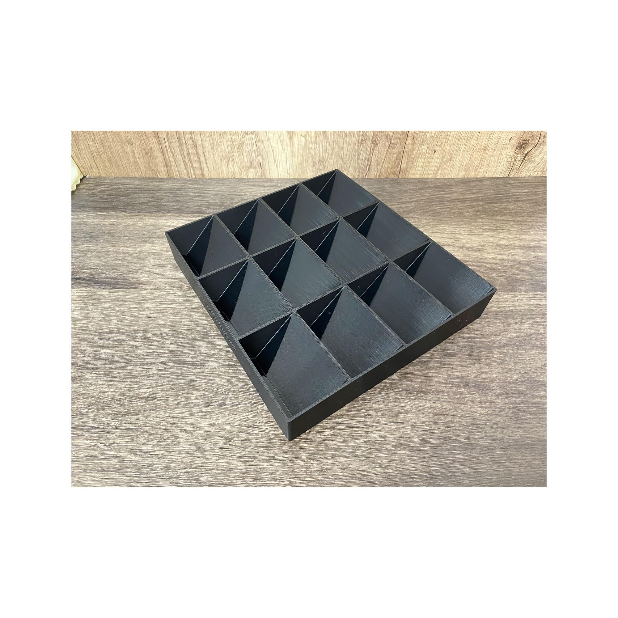 Joybloks Card Sorting Tray – 12-Compartment Trading Card Organizer with 12 Insert Dividers & Non-Slip Base | Card Sorter for Baseball, MTG & TCG Cards | Lightweight Card Storage Tray
