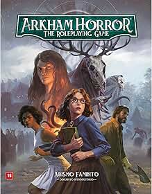 asmodee,Arkham Horror The Roleplaying Game:Abismo Faminto(Conjunto Introdutório), Jogo RPG, Idade +16, 2 + jogadores, 120 minutos por partida