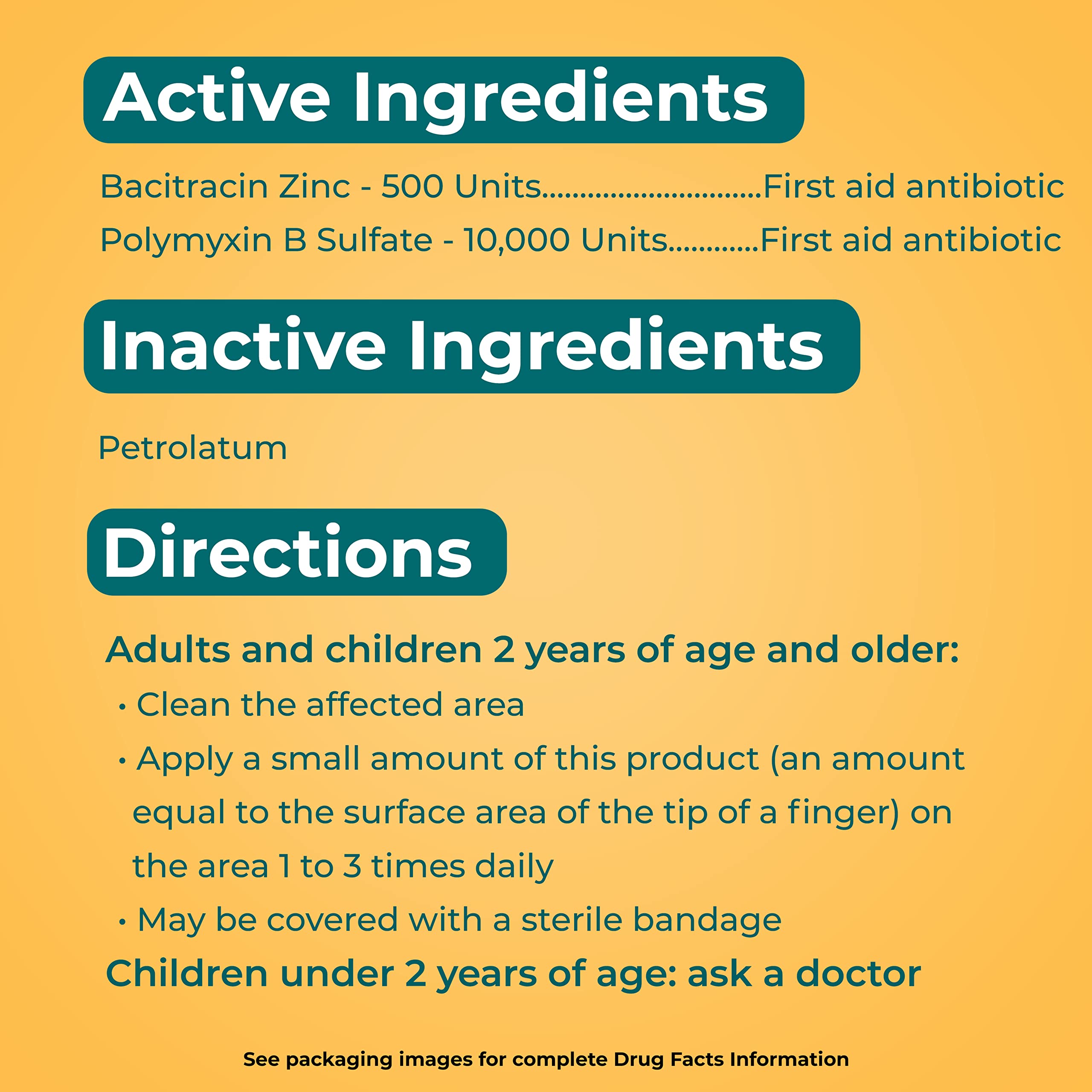 Buy Polysporin First Aid Topical Antibiotic Ointment with Bacitracin