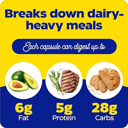 Miniatura 5 de Enzymedica Lacto fórmula de máxima resistencia para intolerancia a los lácteos con enzimas lactasa y proteasa alivia las molestias digestivas 90
