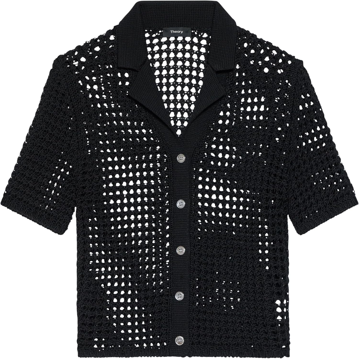 Theory Womens Shrunken Camp Shirt - Image 6