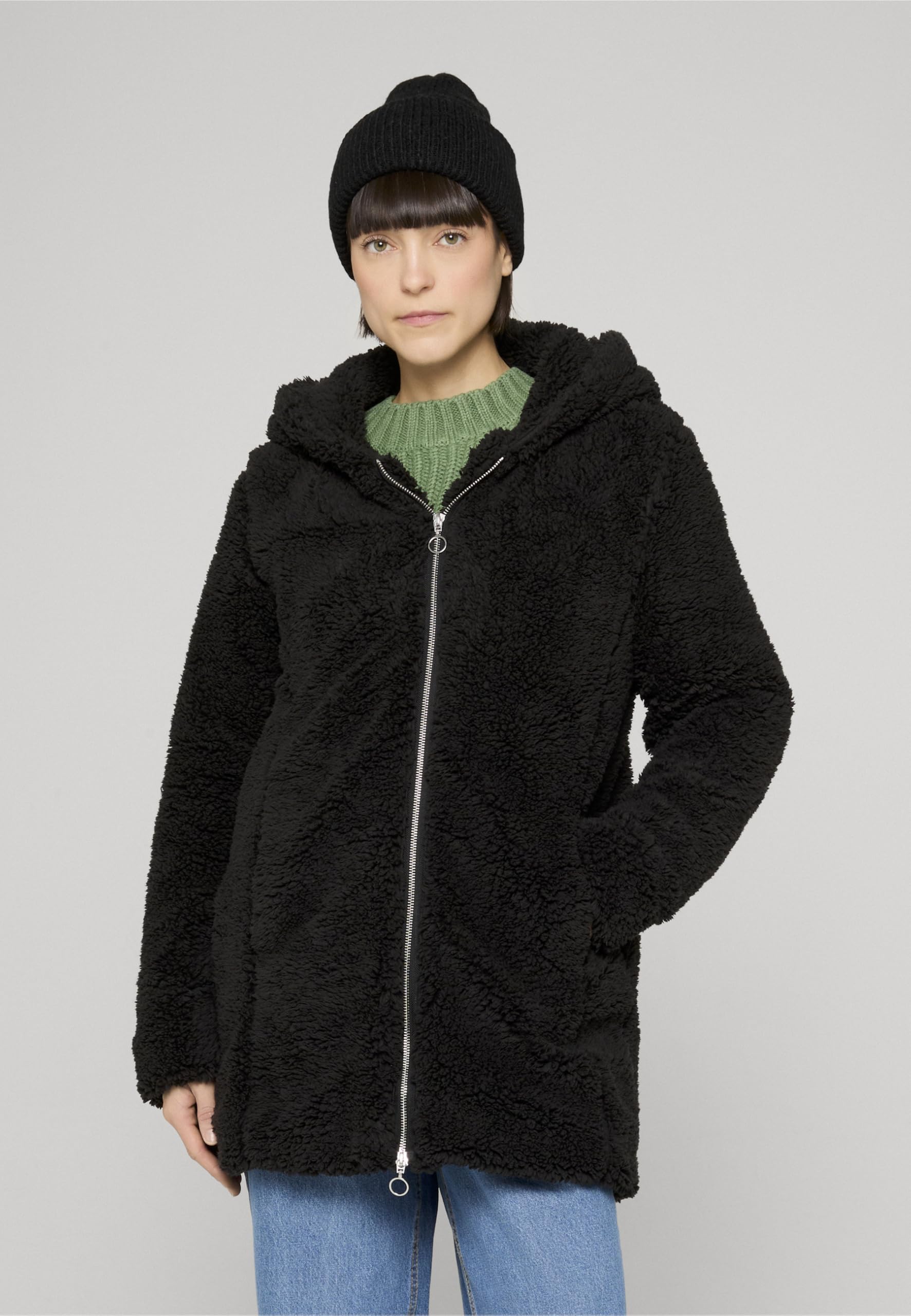Urban Classics Damen Ladies Sherpa Jacket