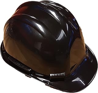Proforce Black Comfort Hard Hat Safety Helmet Construction Bump Cap Builders Work Site