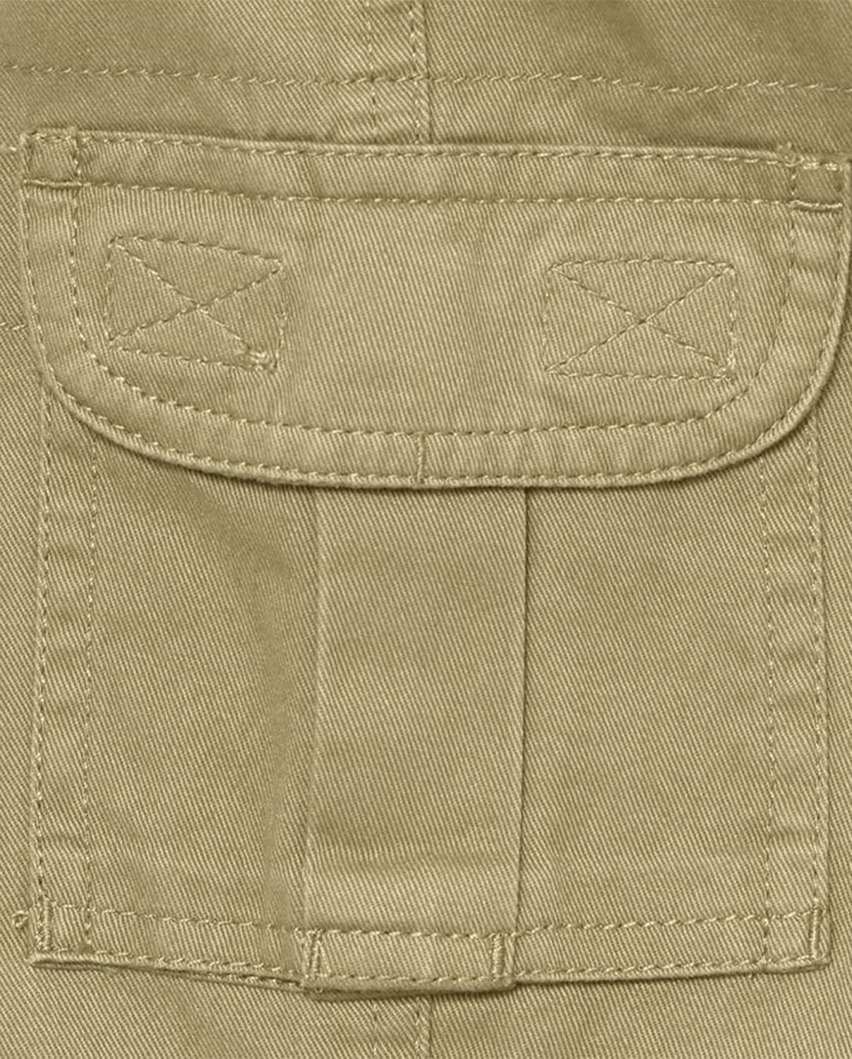 The Children's Place Boys' Pull on Cargo Pants 7 Flax Single