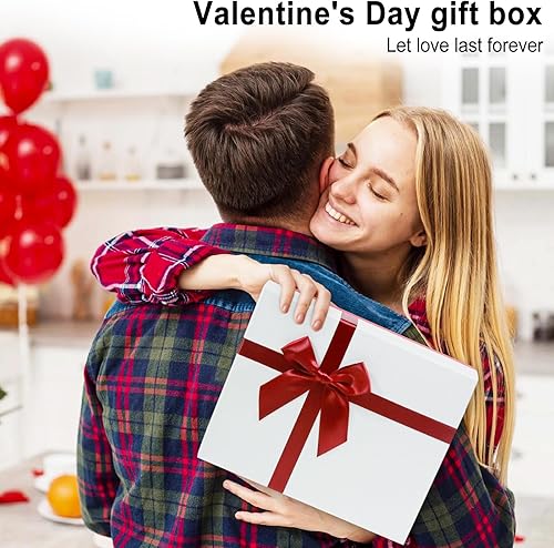 Miniatura 5 de Cajas de regalo para regalos, cajas de regalo con tapas, juego de 3 tamaños surtidos, cajas de regalo para el día de San Valentín para todas las