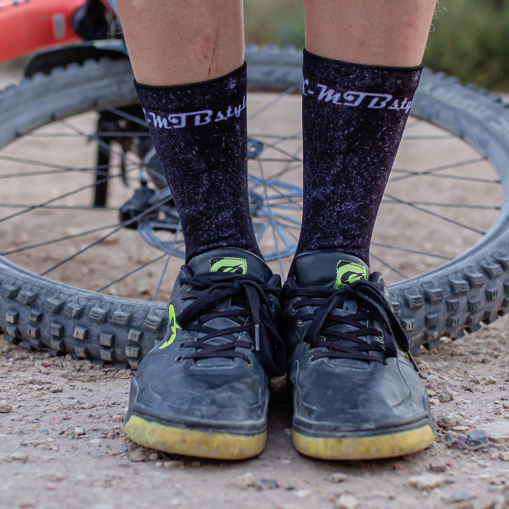 Calcetines Deportivos Hombre Mujer Estampados –Crossfit, Running, Ciclismo, MTB, Gym, Fitness y Senderismo – Transpirables, Antiampollas