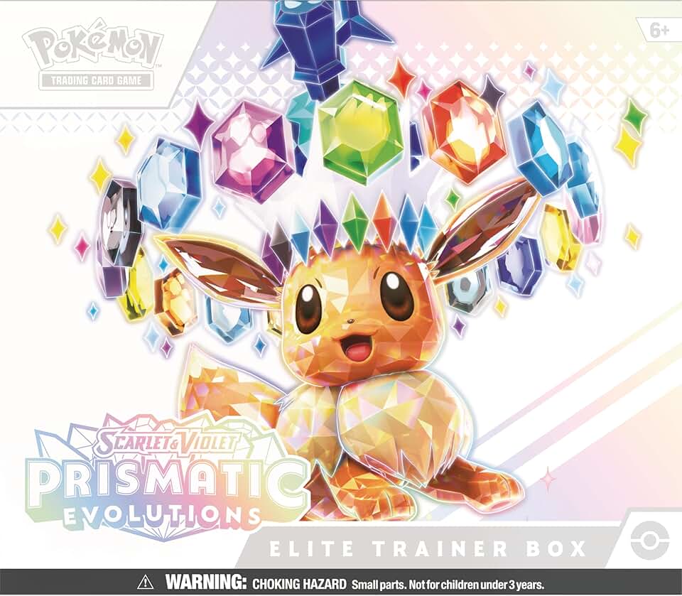 精靈寶可夢 TCG：緋紅與紫羅蘭 — 棱鏡進化精英訓練箱