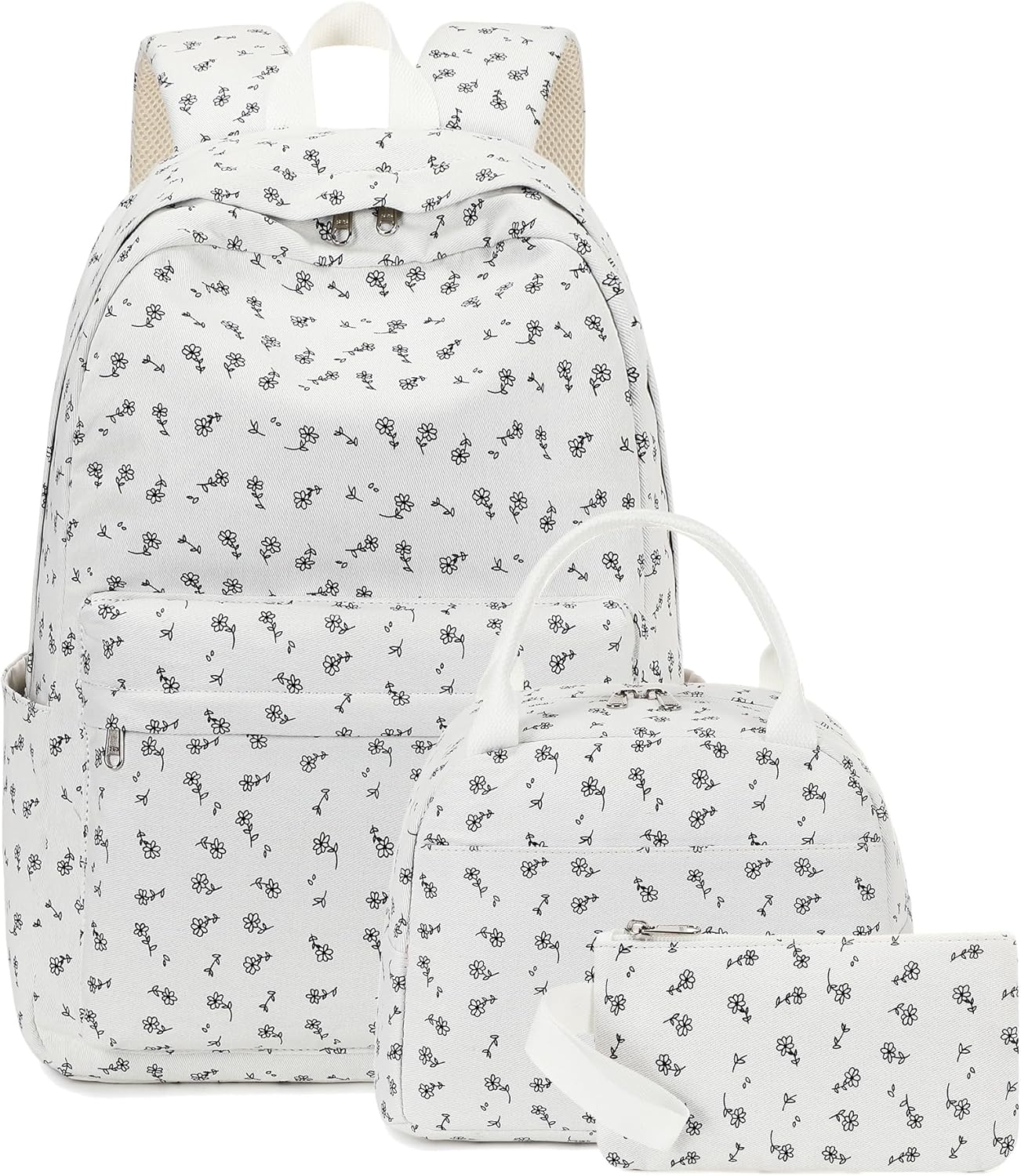BTOOP School Backpacks for Teen Girls Bookbags Lightweight Kids Backpack School Bags Set with Lunch Box Pencil Case