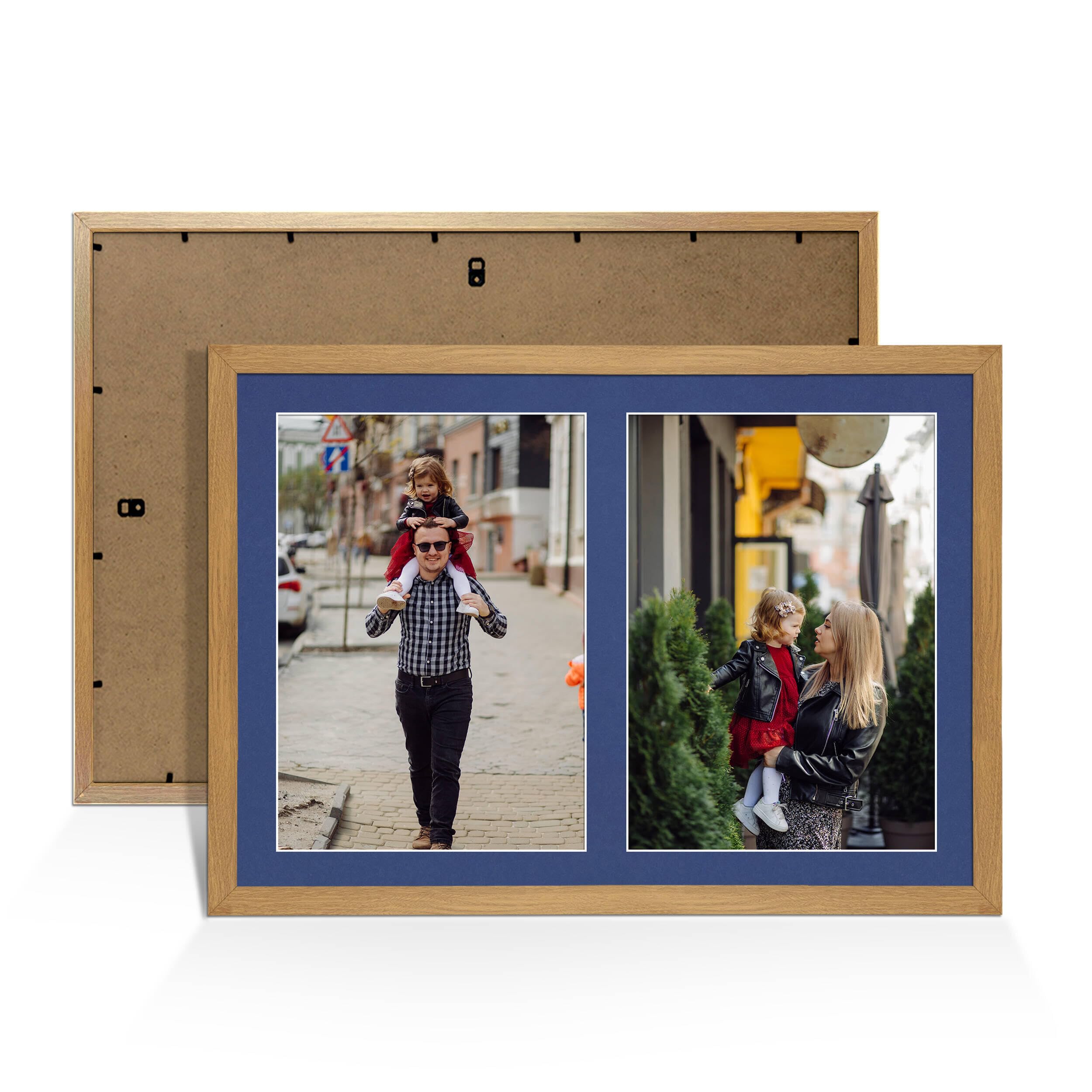 Alison Kingsgate Oak 20x14 Photo frame for multiple pictures — image 1