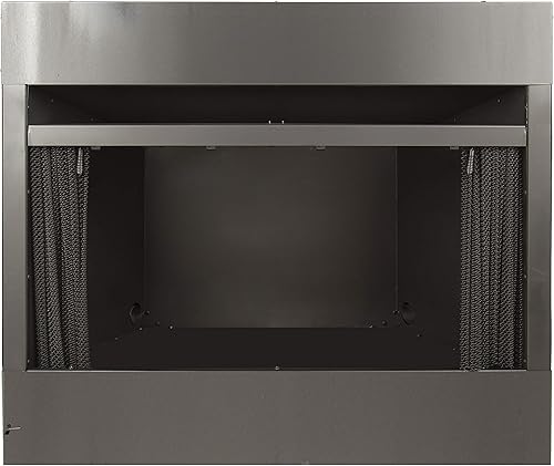 Pleasant Hearth 42 pulgadas Radiant Zero Clearance Universal Vent Free Firebox, negro - PHZC42F