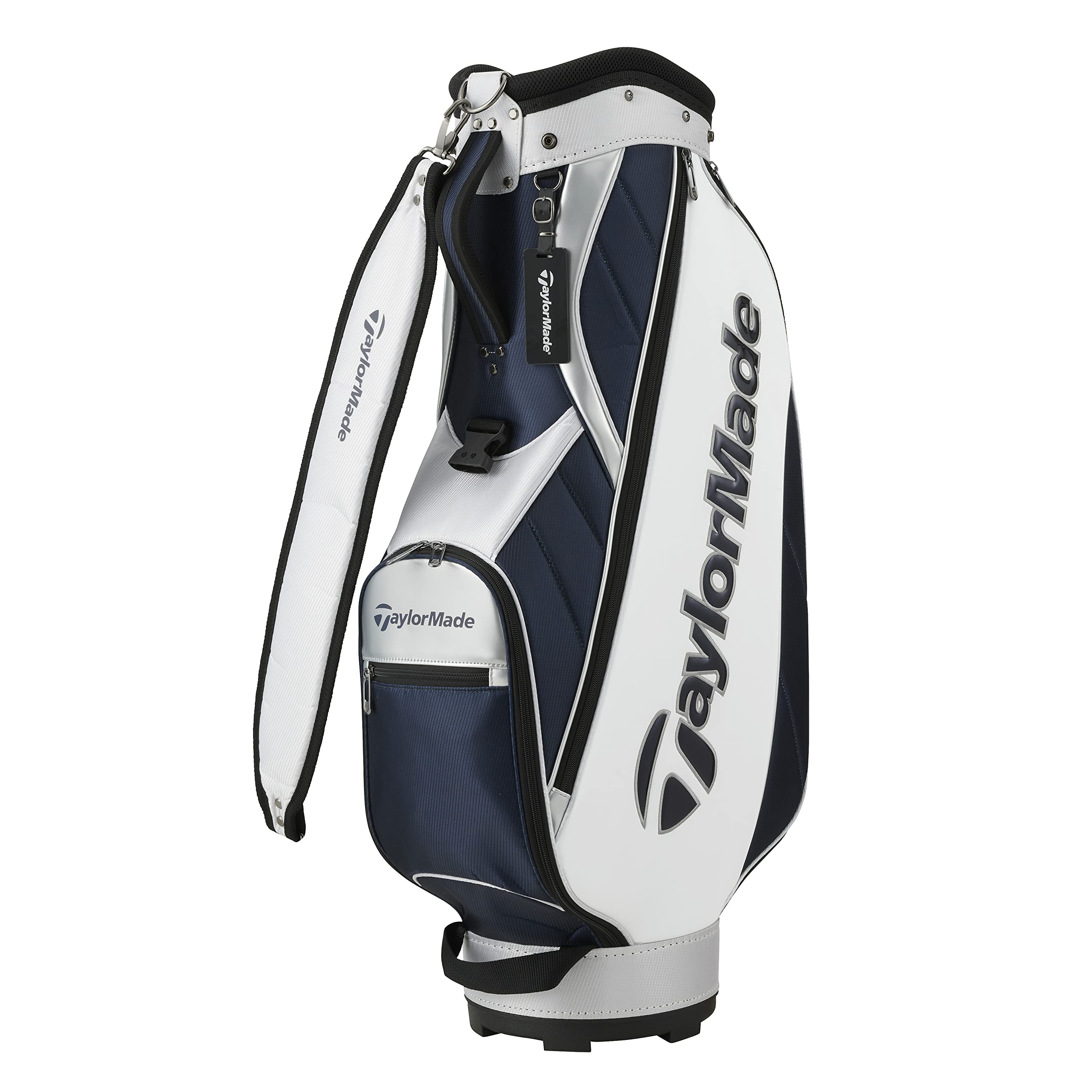 TaylorMade キャディバッグ ホワイト/ネイビー/レッド TaylorMade キャディバッグ ネイビー/ホワイト/レッド - ゴルフ