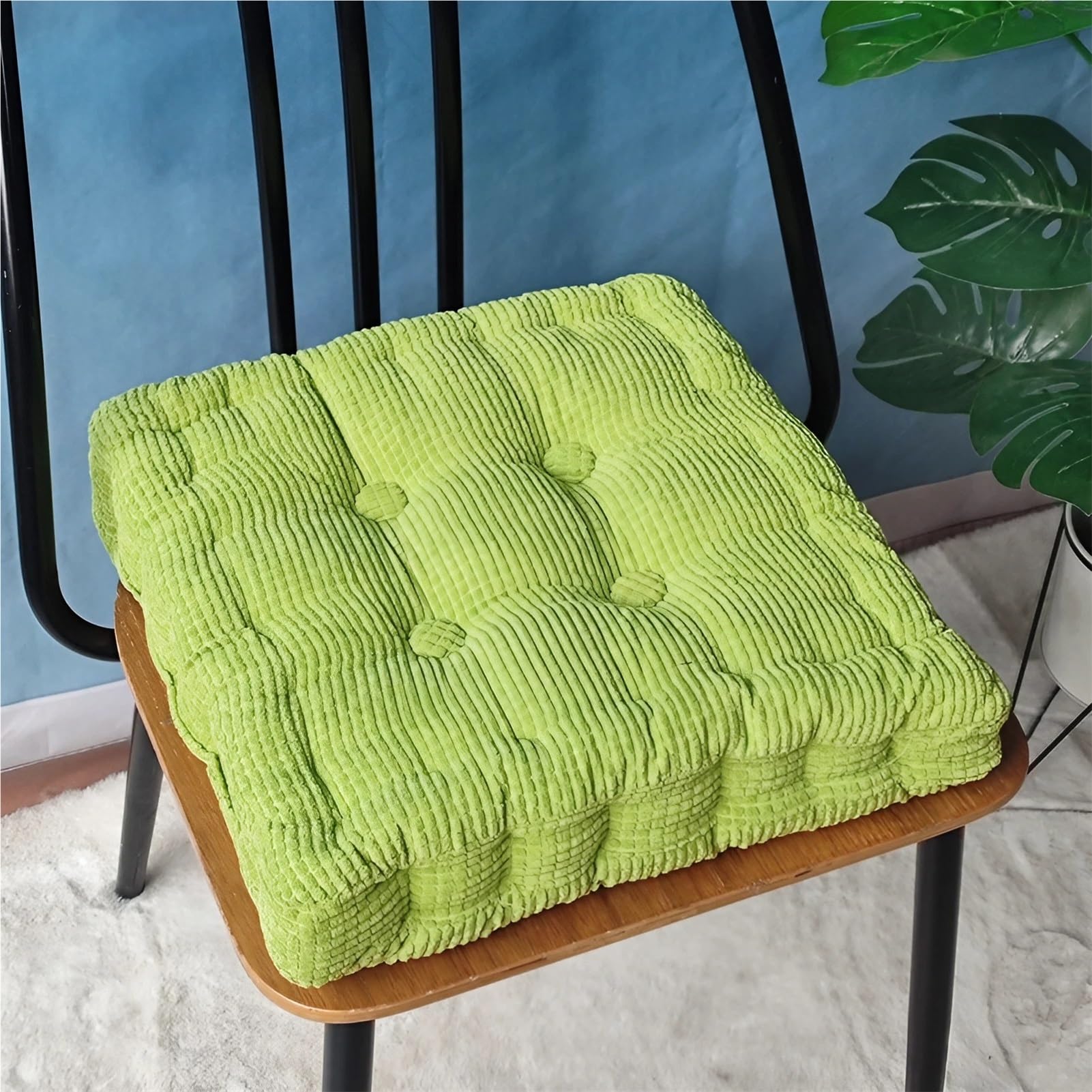 Cuscini da esterni, comodi cuscini da pavimento per giardino, patio e interni, confezione da 2 per maggiore comfort e stile