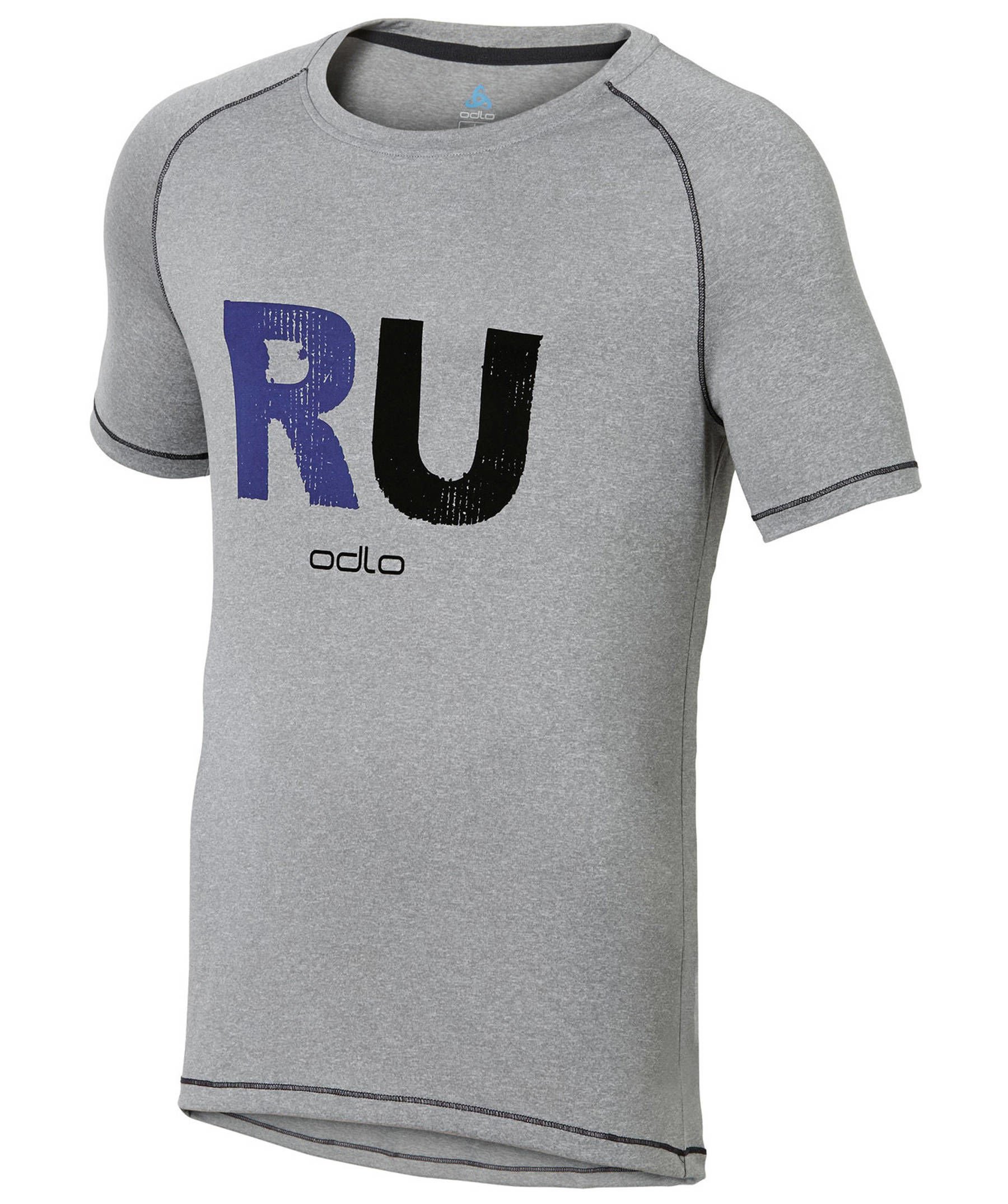 Amazon.co.jp: odlo(オドロ) T-shirt s/s crew neck RAPTOR GM S