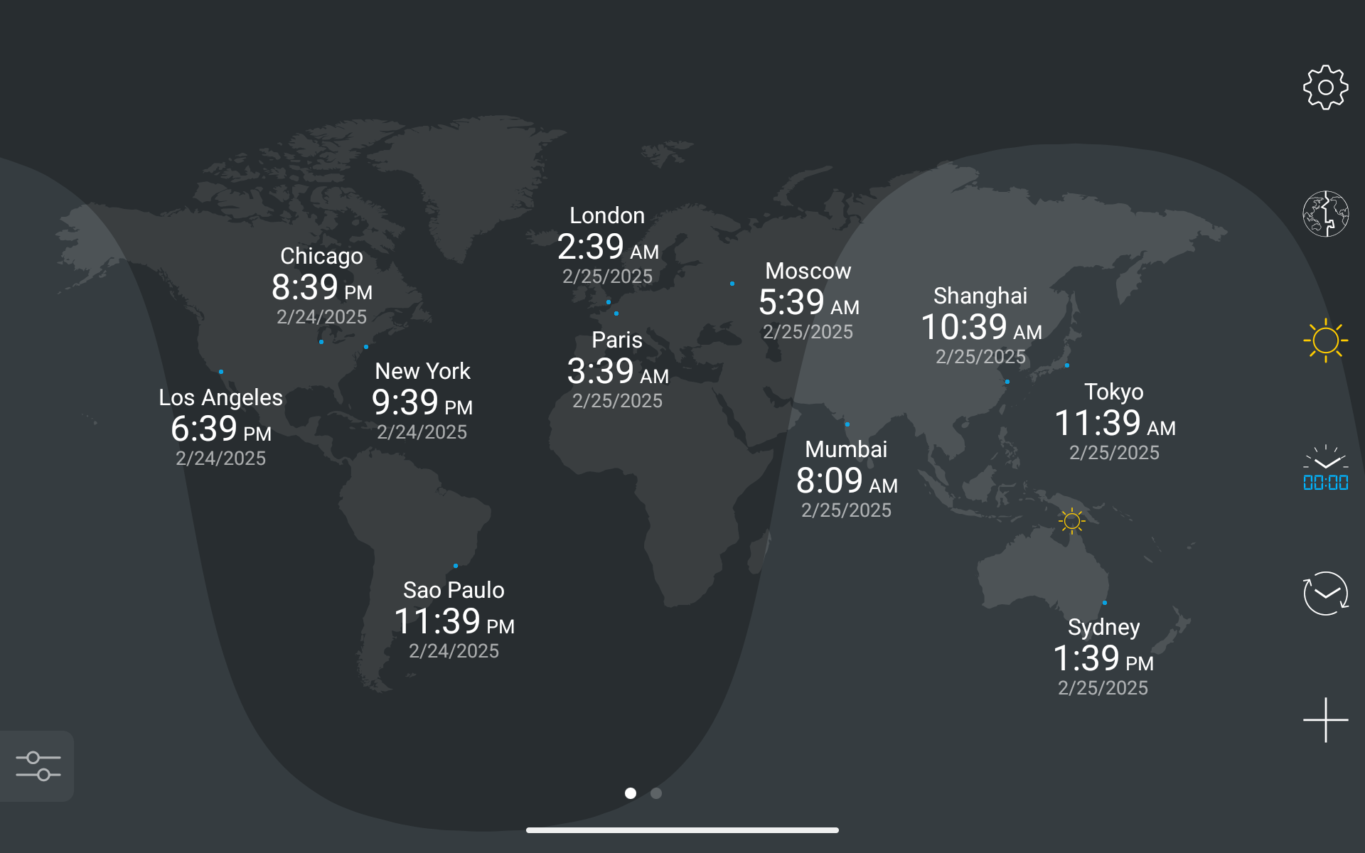 map:clock - World Map & Clock - App on Amazon Appstore