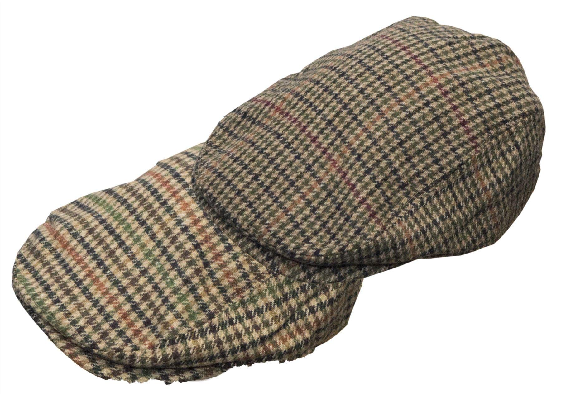 Walker & Hawkes - Berretto piatto in lana in stile country, unisex