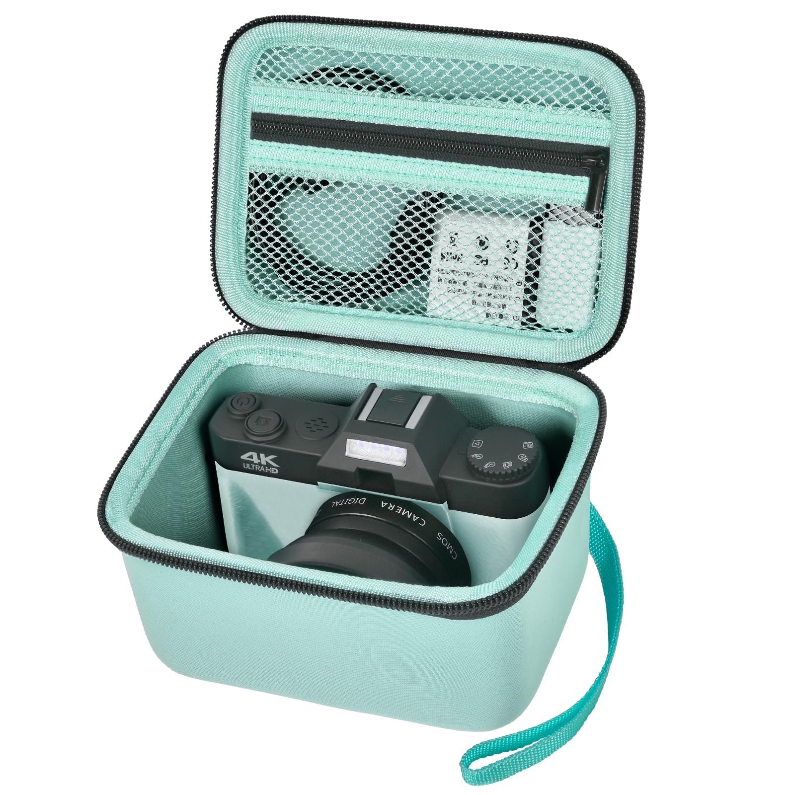 Comecase Vlogging Camera Case Compatible with for Duluvulu/for VJIANGER/for JGIPL/for TEBNGIHNM 4K Digital Cameras for Youtube. Vlog Camera Carrying