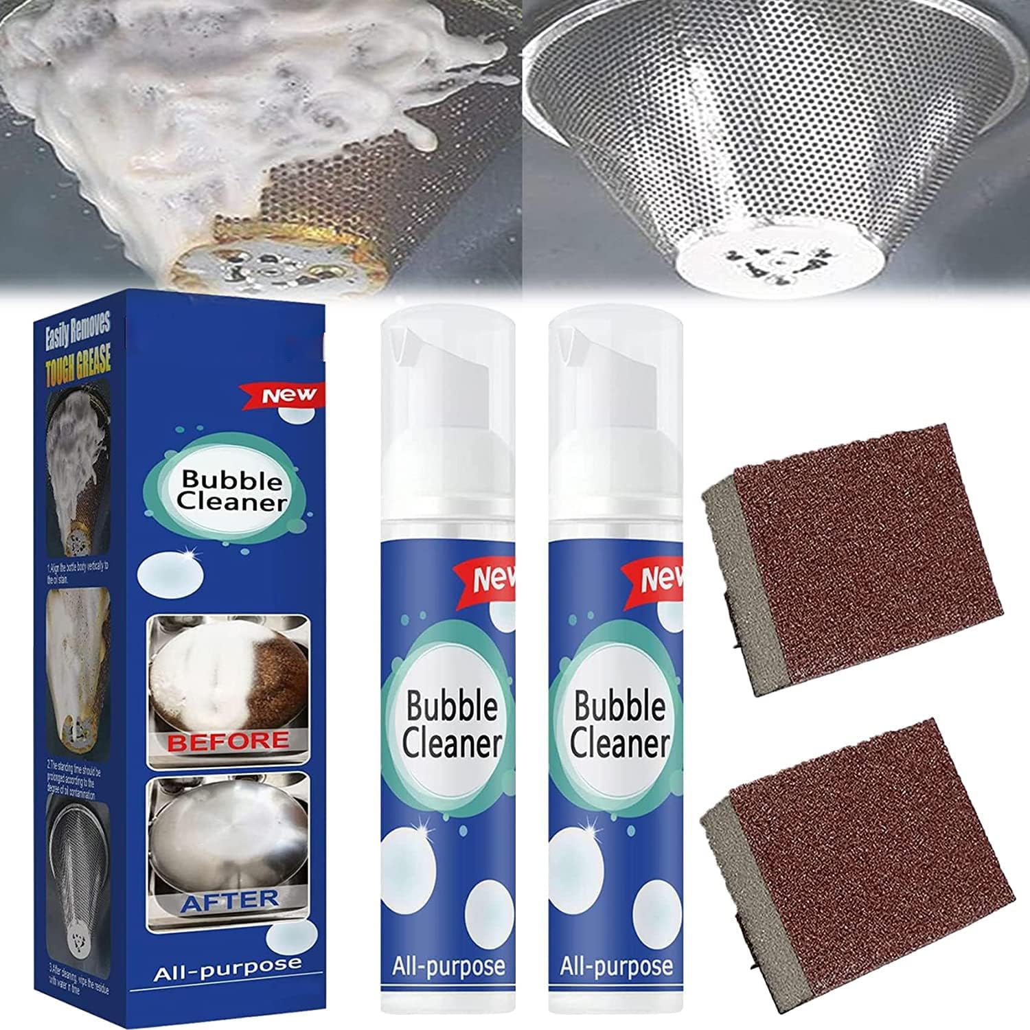 MARCHONE Blosmore AllPurpose RinseFree Cleaning Spray, Blosmore Bubble Cleaner, Blosmore