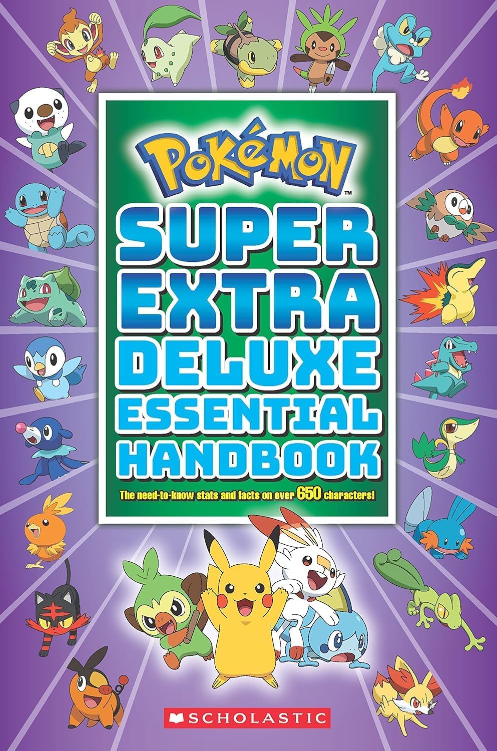 POKEMON SUPER EXTRA DELUXE ESSENTIAL HANDBOOK (2021 EDITION), Scholastic