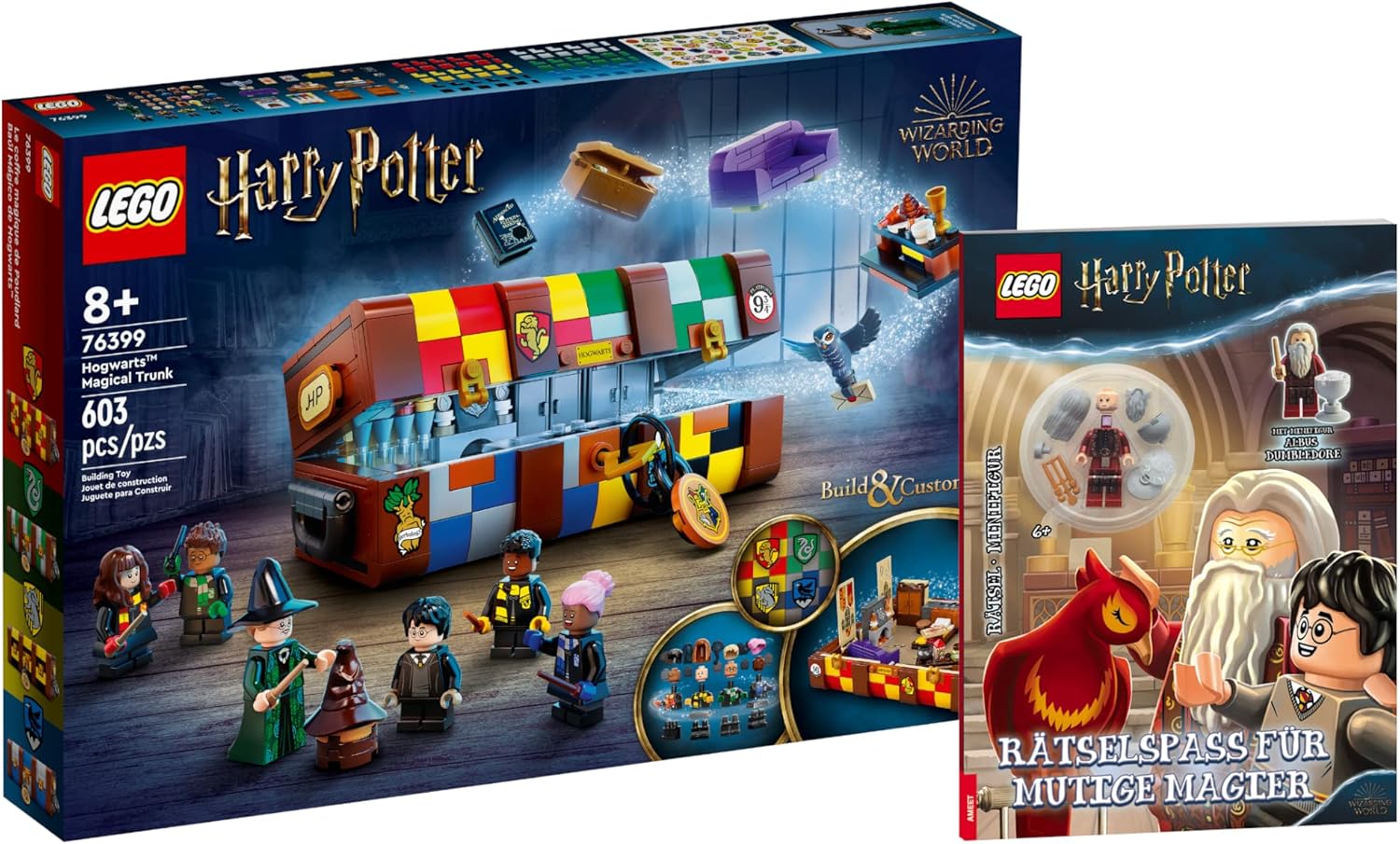 Collectix Lego 76399 Harry Potter - Maletín de magia de Hogwarts (tapa blanda)