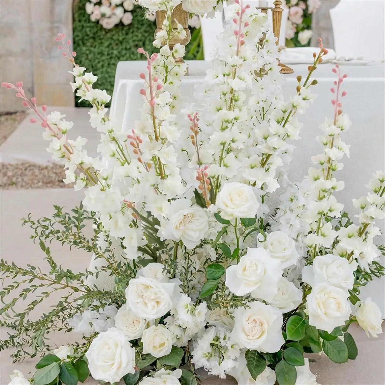 Künstliche Delphinium 5 Stück künstliche Delphinium-Blumen