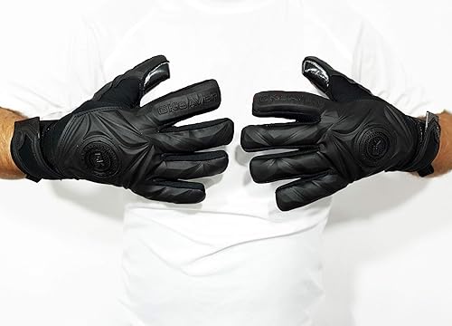 Miniatura 6 de GK Saver Guantes de portero de fútbol profesionales 3D opacos para guardar dedos guantes de portero talla 6 a 11