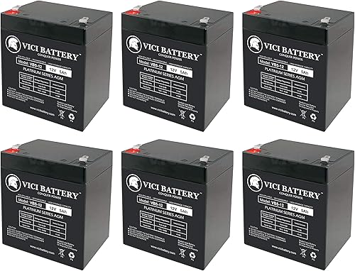 Batería VICI de 12 V 5 AH SLA para Xantrex XPower Solar Jump Starter 6 unidades